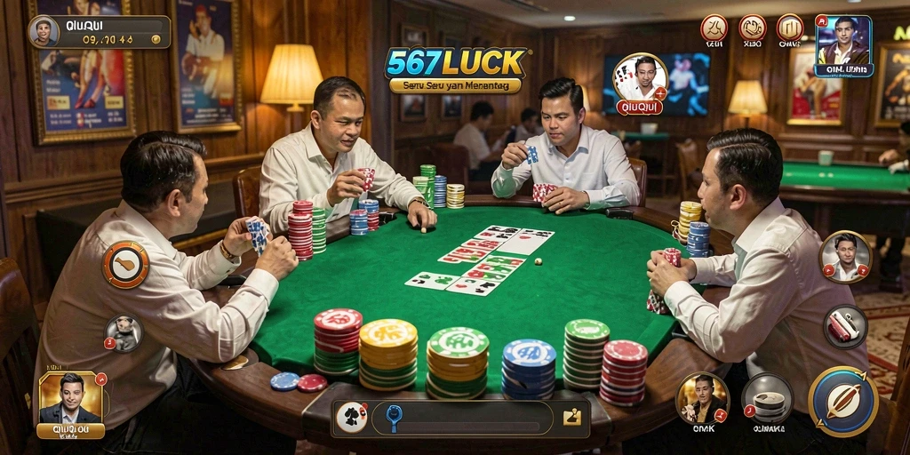 Tampilan gameplay QiuQiu di 567LUCK yang seru dan menarik.