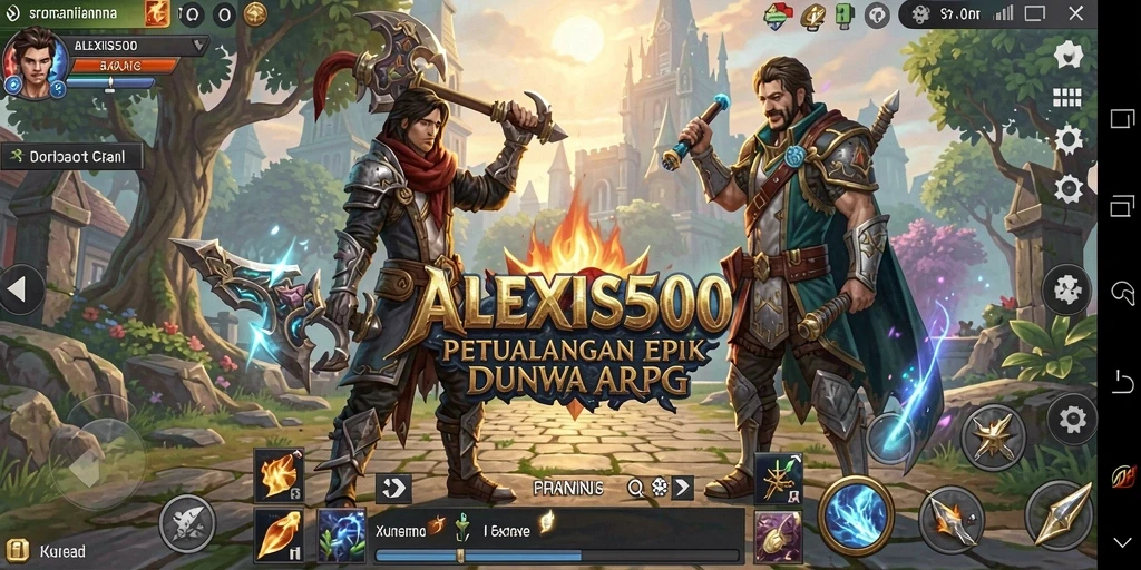 Tampilan mendebarkan dari pertarungan epik di ALEXIS500.