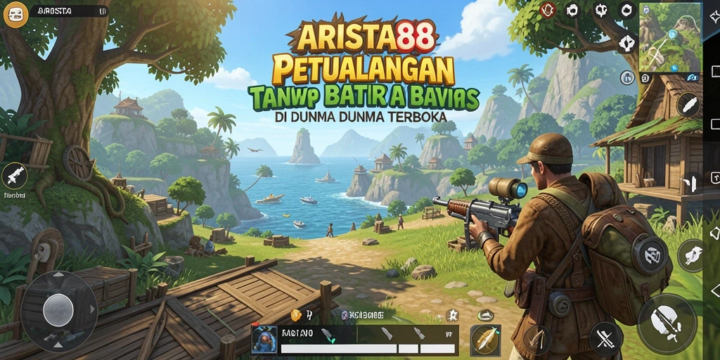 Tampilan menakjubkan dari gameplay Open World di ARISTA88.