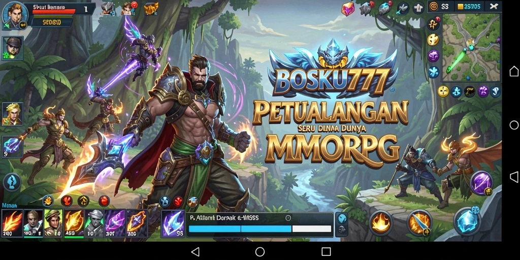 Tampilan menarik dari gameplay seru BOSKU777.