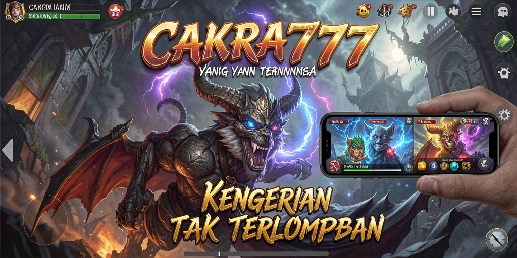 Screenshot gameplay CAKRA777 dengan suasana horror yang menegangkan.