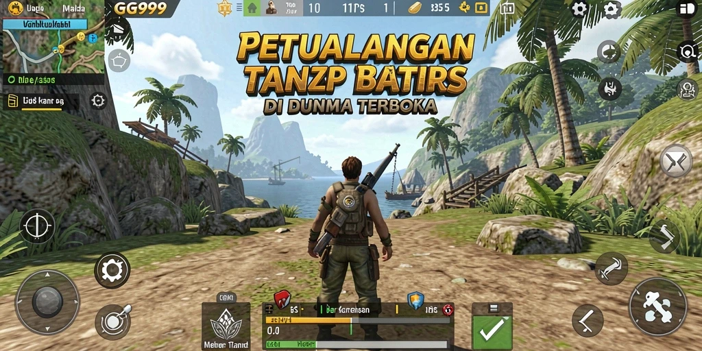 Menampilkan gameplay seru dan bebas di dunia terbuka.