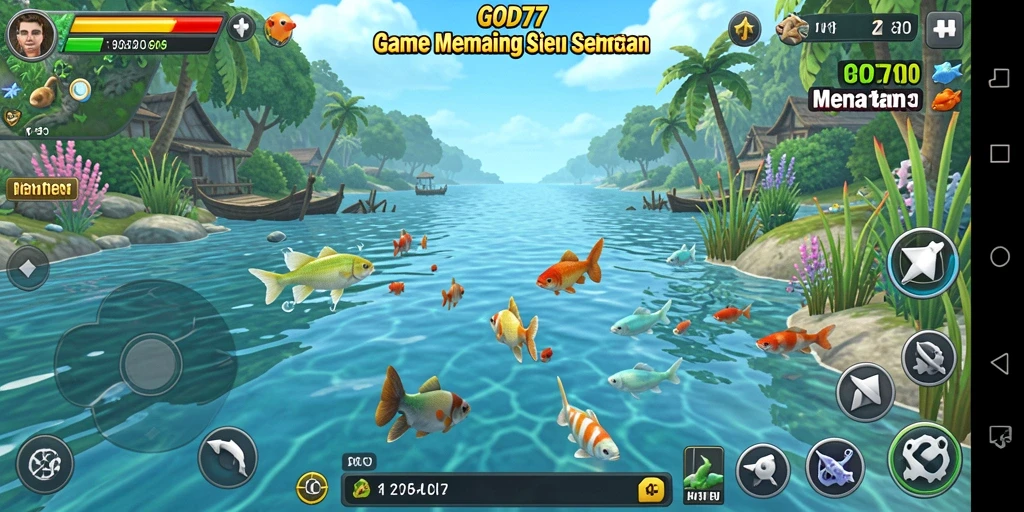 Tangkapan ikan dalam game GOD77 yang menantang.