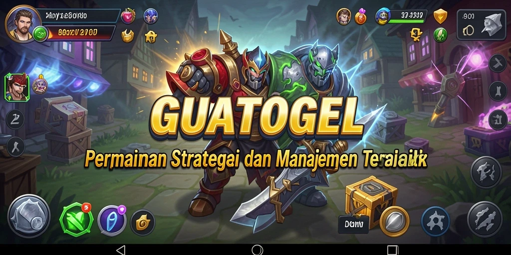 Tampilan menarik dari gameplay GUATOGEL yang penuh strategi.