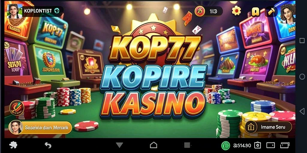 Tampilan grafis menarik dan gameplay kasino yang mendebarkan.