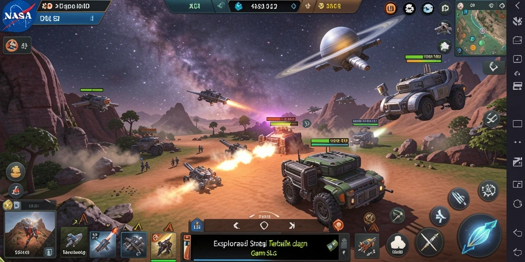 Tampilan menarik dari gameplay NASA4D yang penuh strategi.