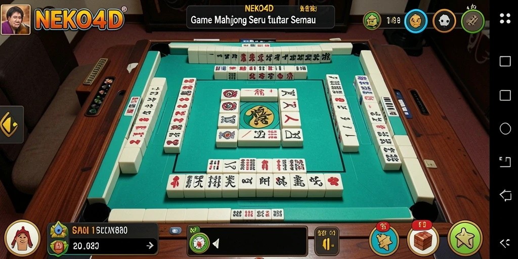 Tampilan gameplay <strong>NEKO4D</strong> yang menarik dan penuh warna.