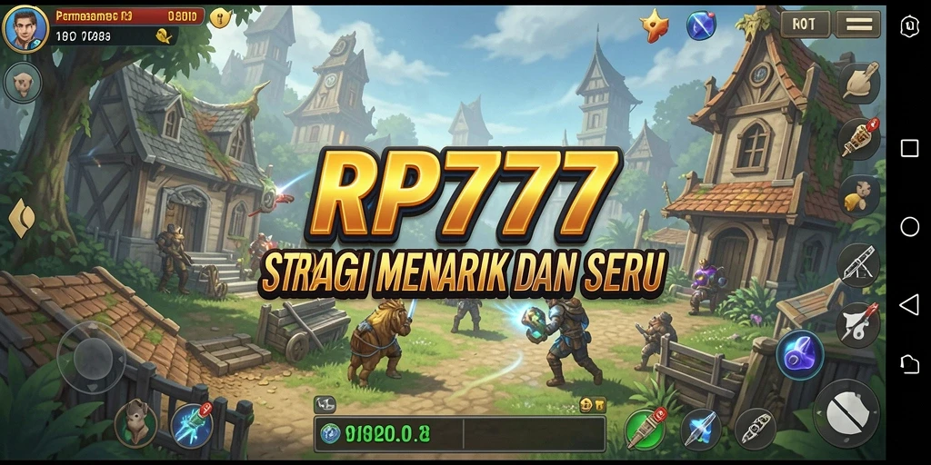 Screenshot gameplay menampilkan aksi strategi yang mengesankan dalam RP777.