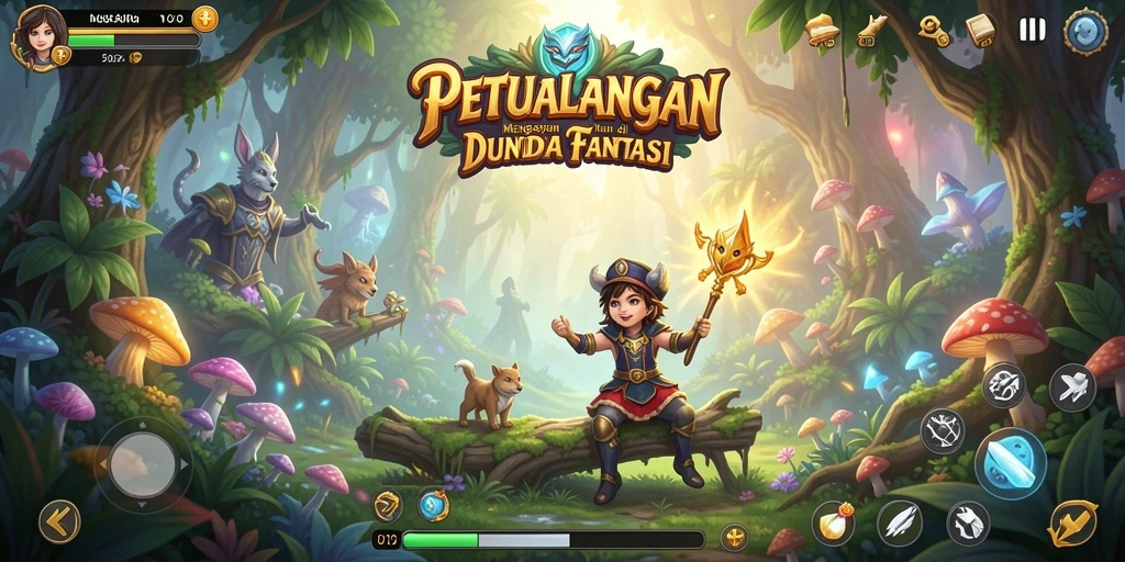 Tampilan gameplay V07 yang memikat dalam petualangan seru.